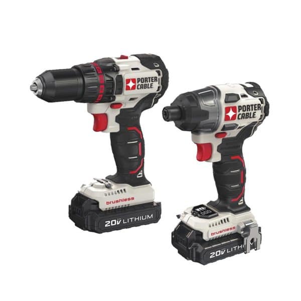 HC112232 - Combo Rotomartillo Y Atornillador Brushleess PCCK618L2 Porter C