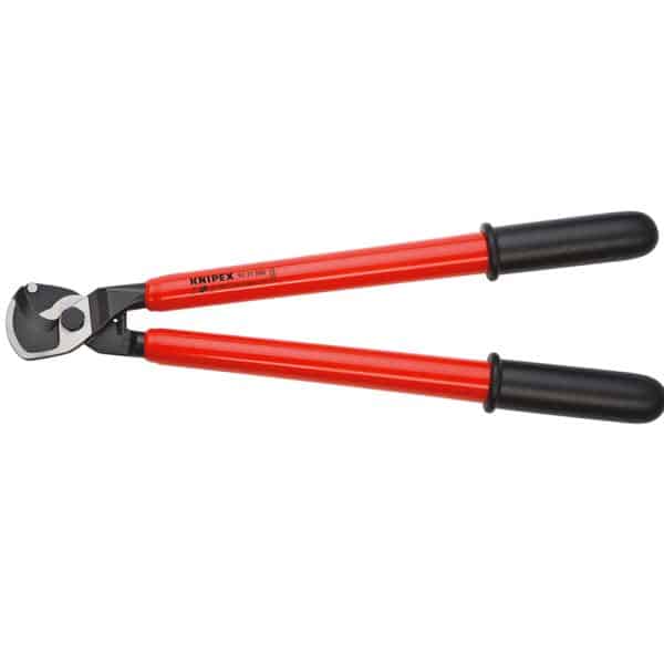 HC149400 - Tijeras Cortacables Aislados Por Inmersión En Plástico Reforzado, Según Norma Vde 500 Mm KNIPEX 95 1