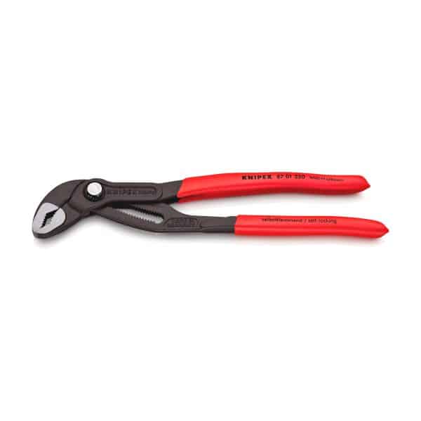 HC24837 - Alicate 250Mm Cobra Gris Knipex 87-01-250-SB - 4003773012023