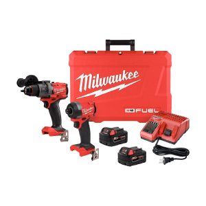 HC155980 - Combo Rotomartillo + Atornillador Impacto + 2 Baterias + Cargador Milwaukee 3697-22