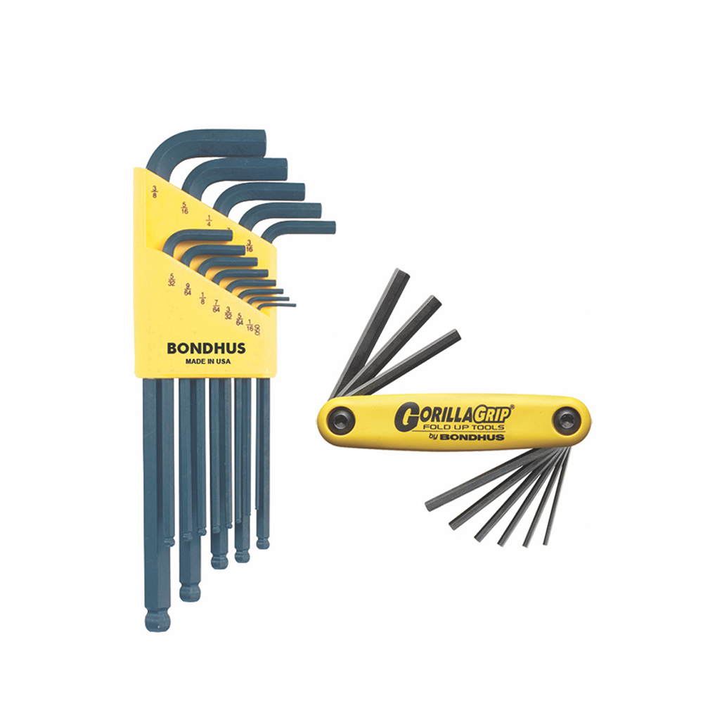 HC16592 - Juego De Llaves Hexagonales Bola L Y Tipo Navaja 14189 Bondhus HC16592 - Juego De Llaves Hexagonales Bola L Y Tipo Navaja 14189 Bondhus